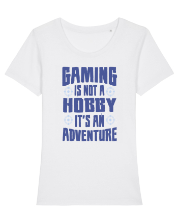 Gaming Is An Adventure White