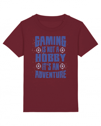 Gaming Is An Adventure Burgundy