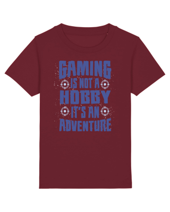 Gaming Is An Adventure Burgundy