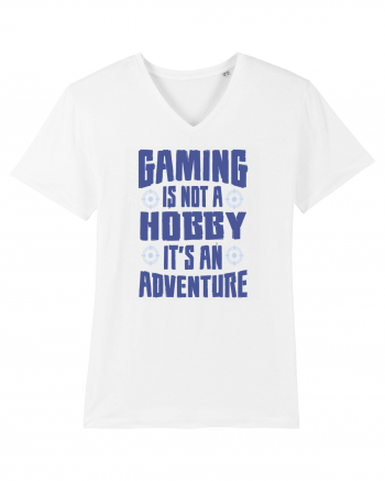 Gaming Is An Adventure White