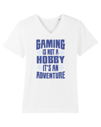 Gaming Is An Adventure White
