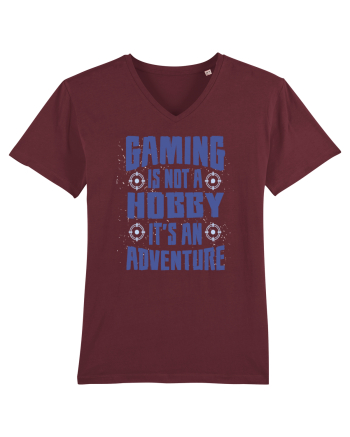 Gaming Is An Adventure Burgundy