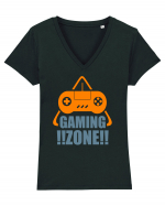 Gaming Zone Tricou mânecă scurtă guler V Damă Evoker