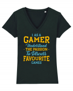 Gamer Passion Games Tricou mânecă scurtă guler V Damă Evoker