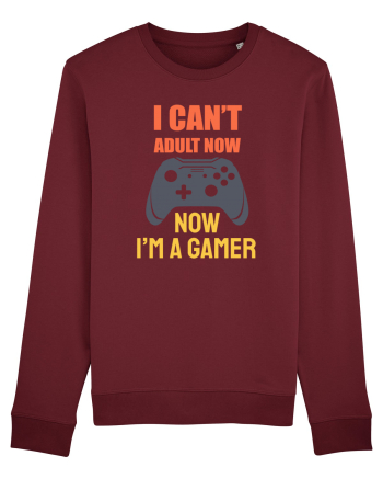 Now I'm A Gamer Burgundy