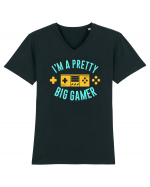 I'm A Pretty Big Gamer Tricou mânecă scurtă guler V Bărbat Presenter