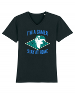 I'm A Gamer, Stay At Home Tricou mânecă scurtă guler V Bărbat Presenter