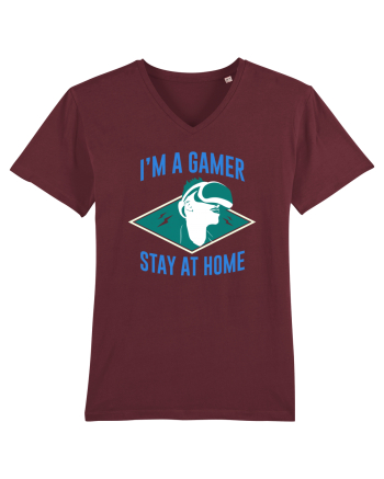 I'm A Gamer, Stay At Home Burgundy