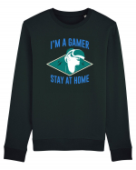 I'm A Gamer, Stay At Home Bluză mânecă lungă Unisex Rise