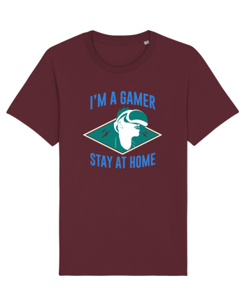 I'm A Gamer, Stay At Home Burgundy