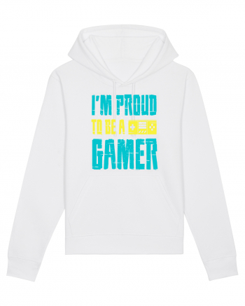 I'm Proud To Be A Gamer White