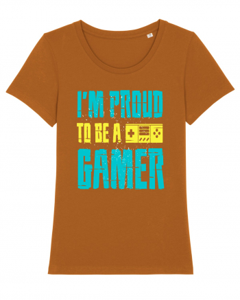 I'm Proud To Be A Gamer Roasted Orange