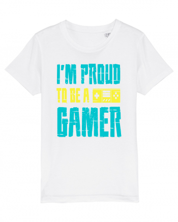 I'm Proud To Be A Gamer White