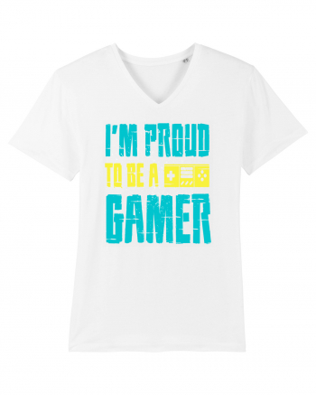 I'm Proud To Be A Gamer White