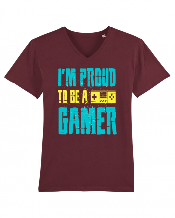 I'm Proud To Be A Gamer Burgundy