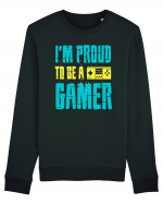 I'm Proud To Be A Gamer Bluză mânecă lungă Unisex Rise