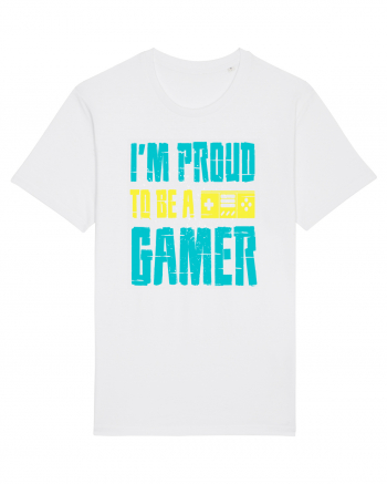 I'm Proud To Be A Gamer White