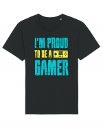 I'm Proud To Be A Gamer Tricou mânecă scurtă Unisex Rocker