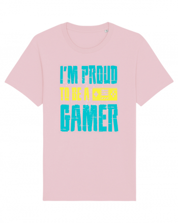 I'm Proud To Be A Gamer Cotton Pink