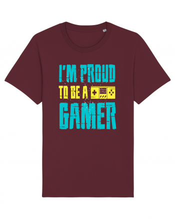 I'm Proud To Be A Gamer Burgundy