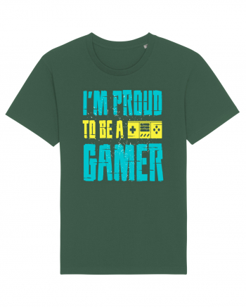 I'm Proud To Be A Gamer Bottle Green