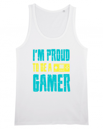 I'm Proud To Be A Gamer White