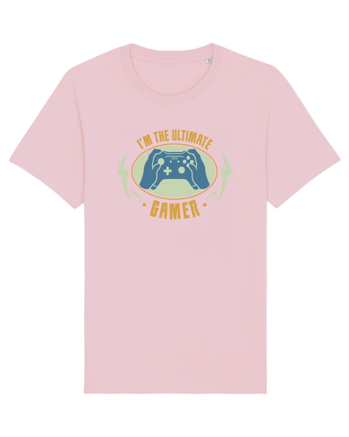 Tricou mânecă scurtă Unisex Rocker Cotton Pink