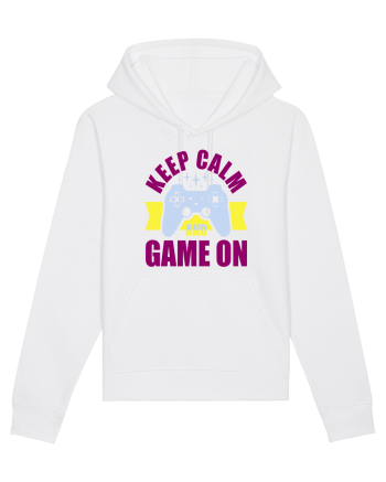 Keep Calm And Game On White