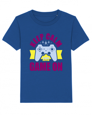 Keep Calm And Game On Majorelle Blue
