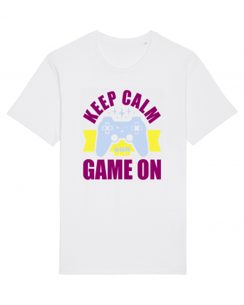 Keep Calm And Game On White