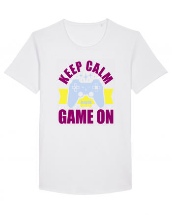 Keep Calm And Game On White