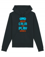 Keep Calm And Play Games Hanorac Unisex Drummer