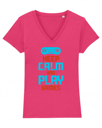 Keep Calm And Play Games Raspberry