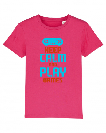 Keep Calm And Play Games Raspberry