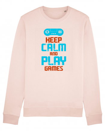 Keep Calm And Play Games Candy Pink