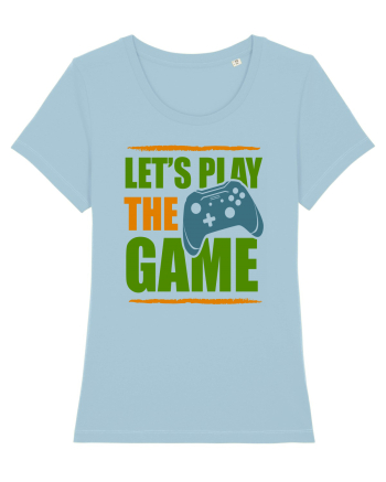 Let's Play The Game Sky Blue