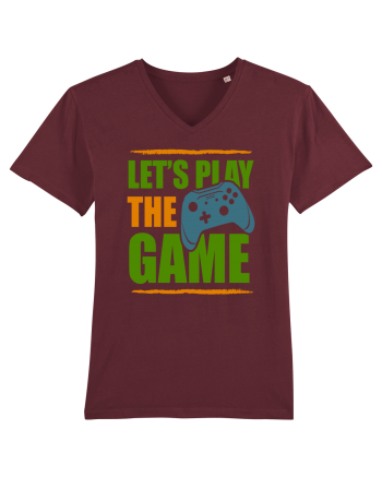 Let's Play The Game Burgundy