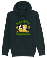 Play With Your Imagination Hanorac cu fermoar Unisex Connector