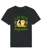 Play With Your Imagination Tricou mânecă scurtă Unisex Rocker