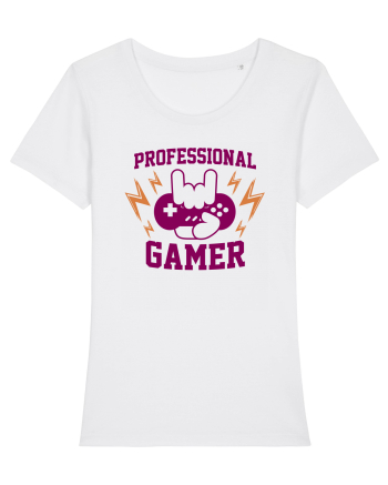 Professional Gamer White