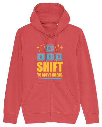 Shift To Move Ahead Carmine Red