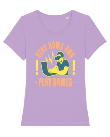 Stay Home And Play Games Lavender Dawn