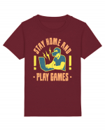 Stay Home And Play Games Tricou mânecă scurtă  Copii Mini Creator