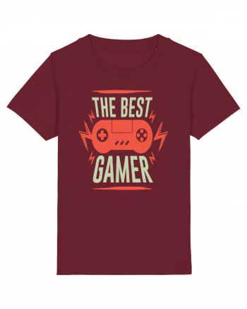 The Best Gamer Burgundy