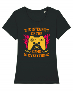 The Integrity Of The Game Is Everything Tricou mânecă scurtă guler larg fitted Damă Expresser