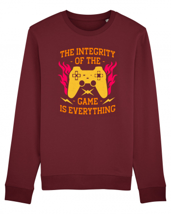 The Integrity Of The Game Is Everything Burgundy