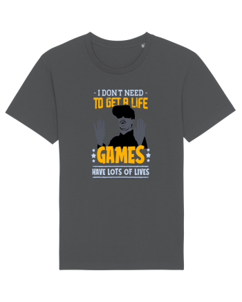 Games Have Lots Of Lives Anthracite