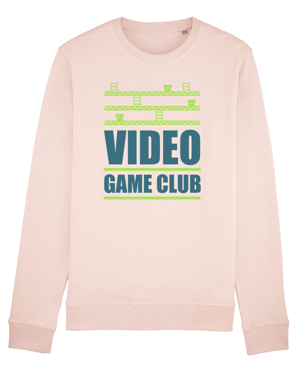 Bluză mânecă lungă Unisex Rise Candy Pink