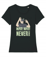 War, War, Never Changes Tricou mânecă scurtă guler larg fitted Damă Expresser