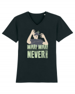 War, War, Never Changes Tricou mânecă scurtă guler V Bărbat Presenter